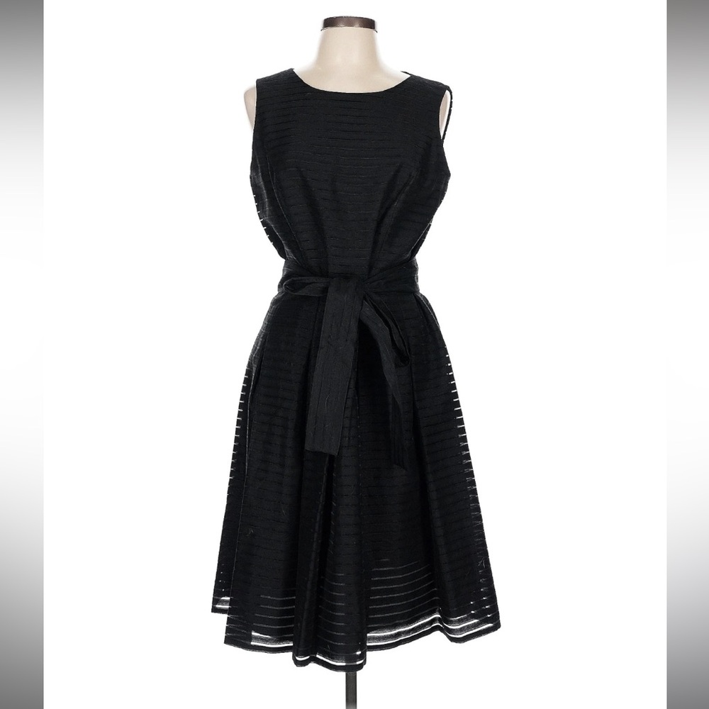 Elegant Black Sleeveless Dress